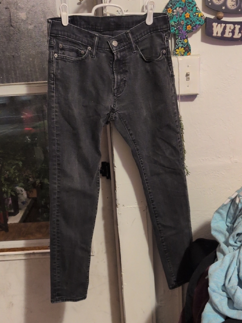 Abercrombie & Fitch Black Felix Super Skinny Jeans Label